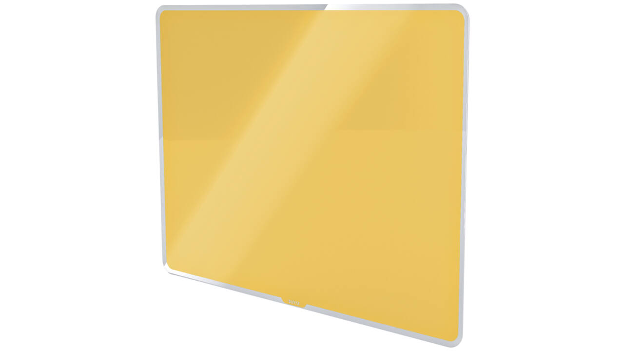 Glasbord Leitz Cosy magnetisch 600x400mm geel