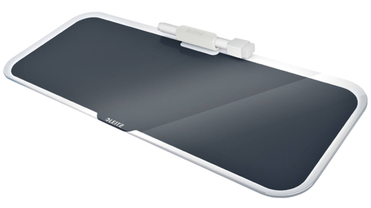 Glas Desktop Pad Leitz Cosy grijs