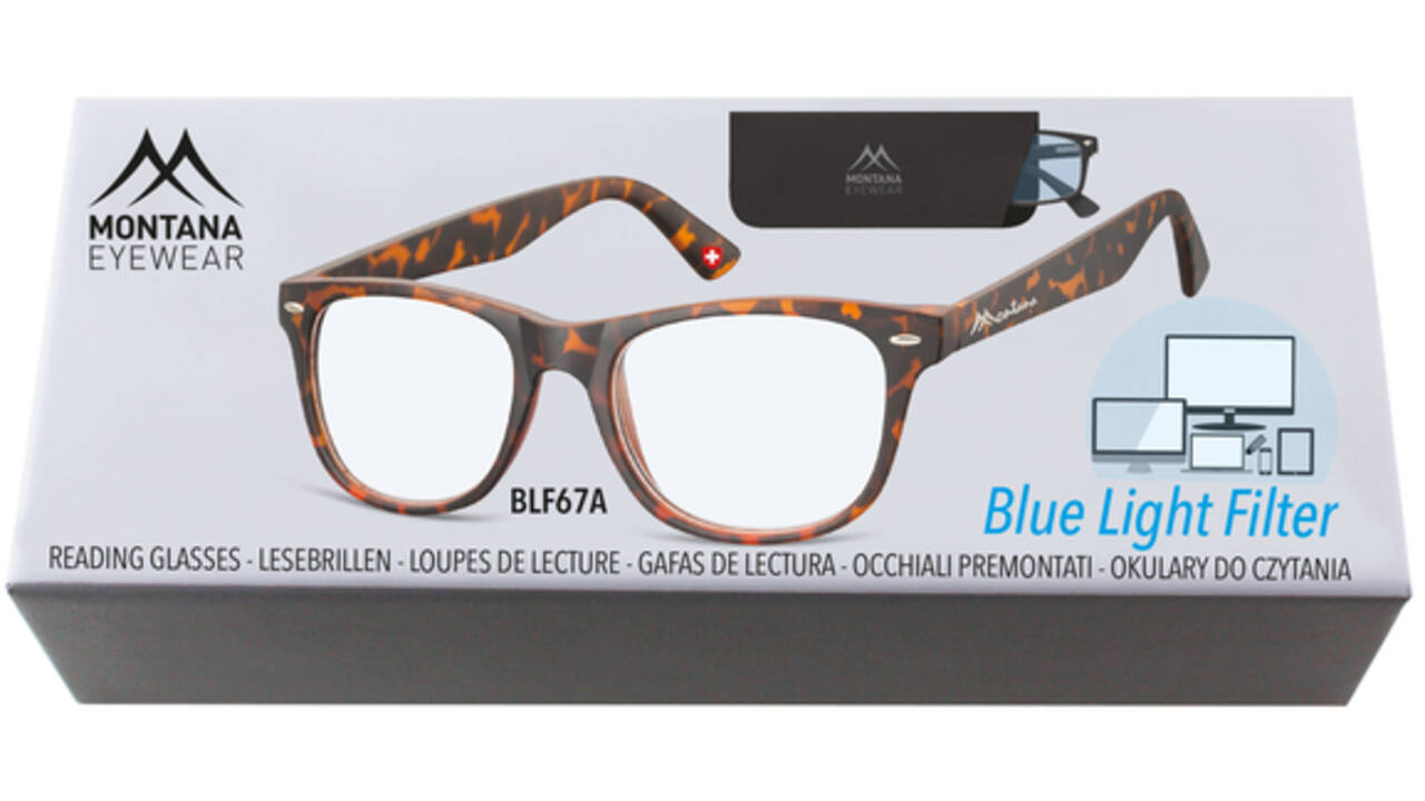 Bril Montana +0.00 dtp blue light filter turtle