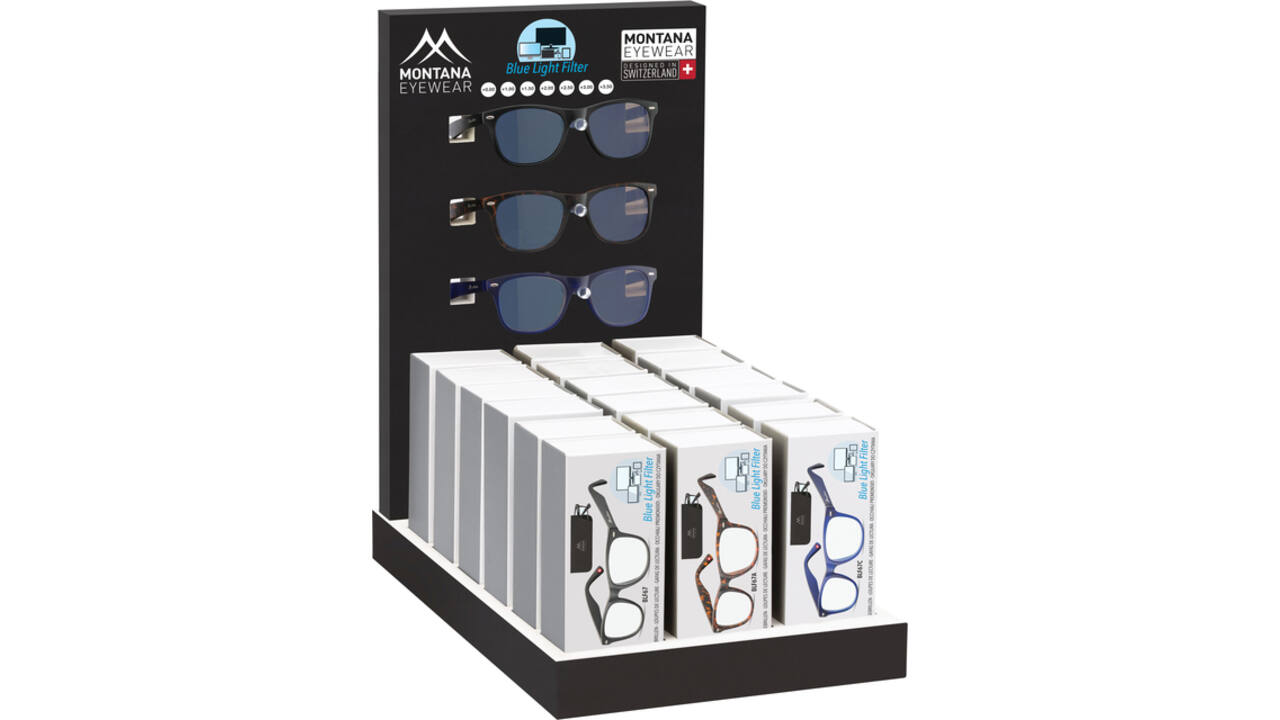 Leesbril Montana blue light filter assorti