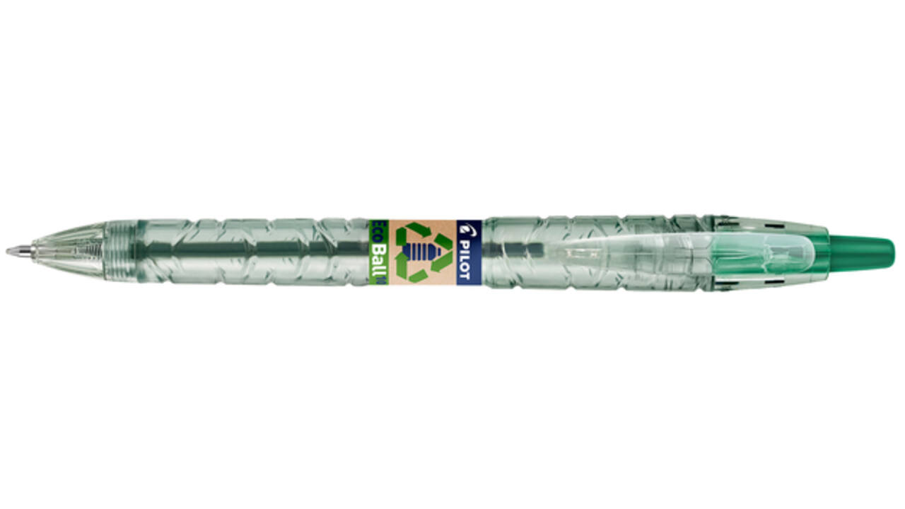 Balpen PILOT Begreen B2P EcoBall medium groen