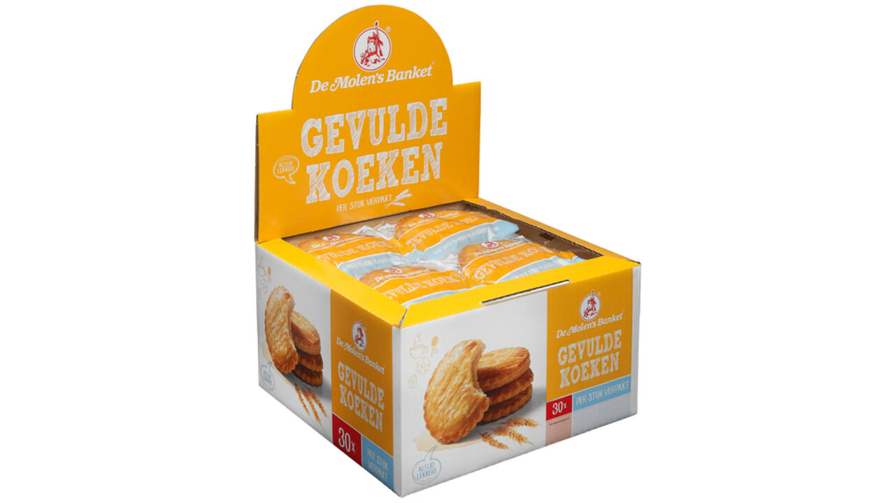 Koeken De Molen Gevulde koeken 50gr