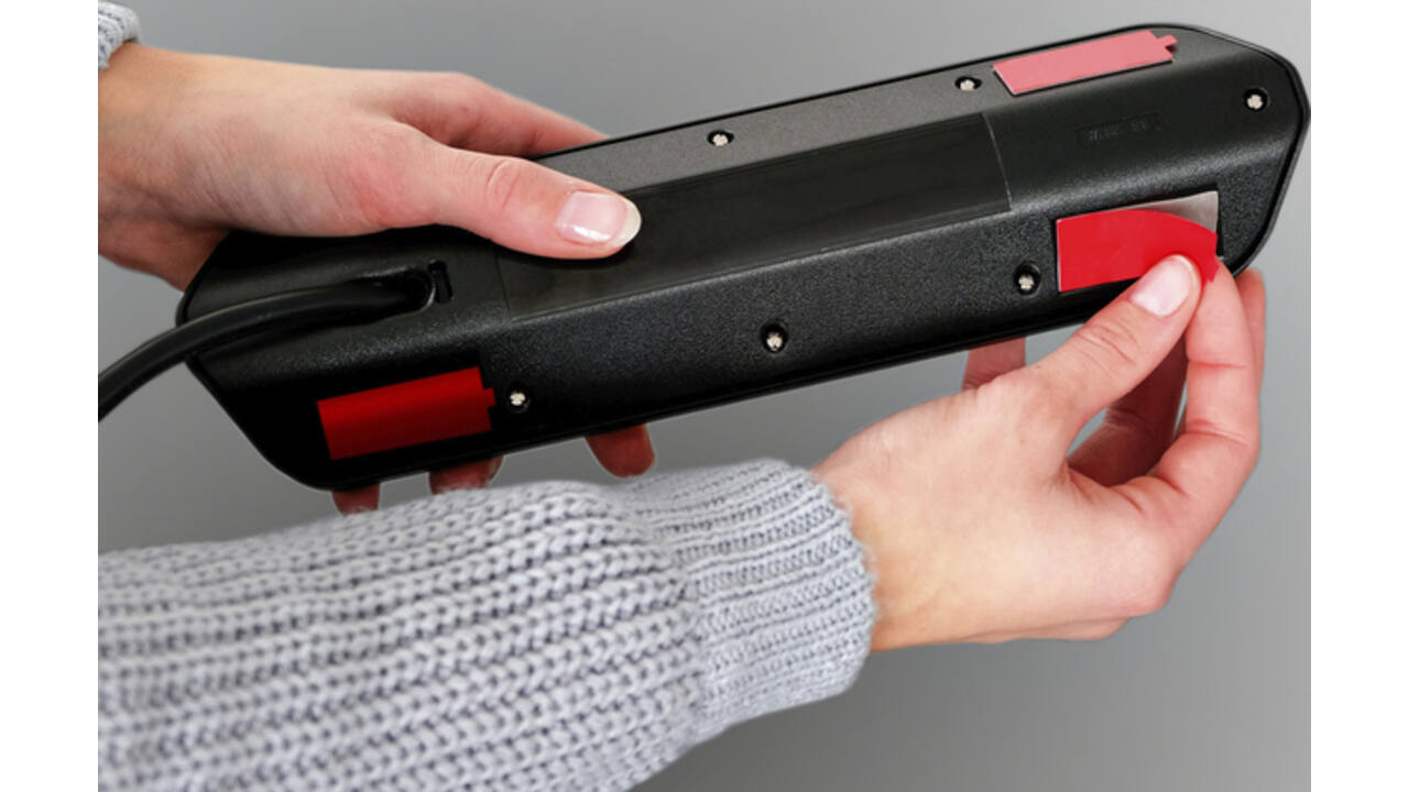 Stekkerdoos Brennenstuhl bureau Estilo 6 voudig inclusief 2 USB 2 meter zwart/zilver