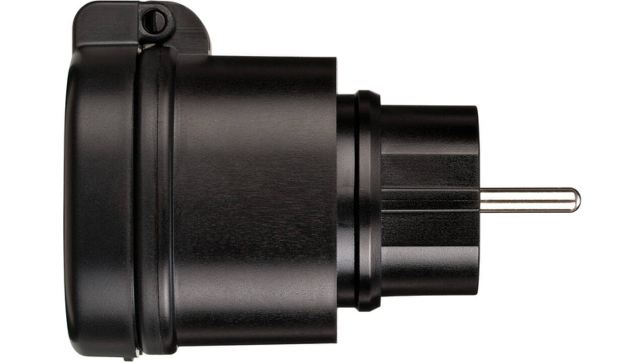 Stekkerdoos Brennenstuhl WIFI Connect voor buiten 3000W zwart