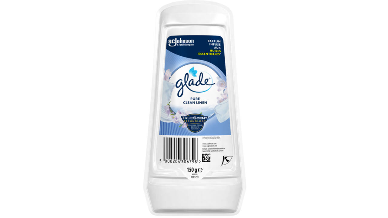 Luchtverfrisser Glade Gel Continu Pure Clean Linen 150gr