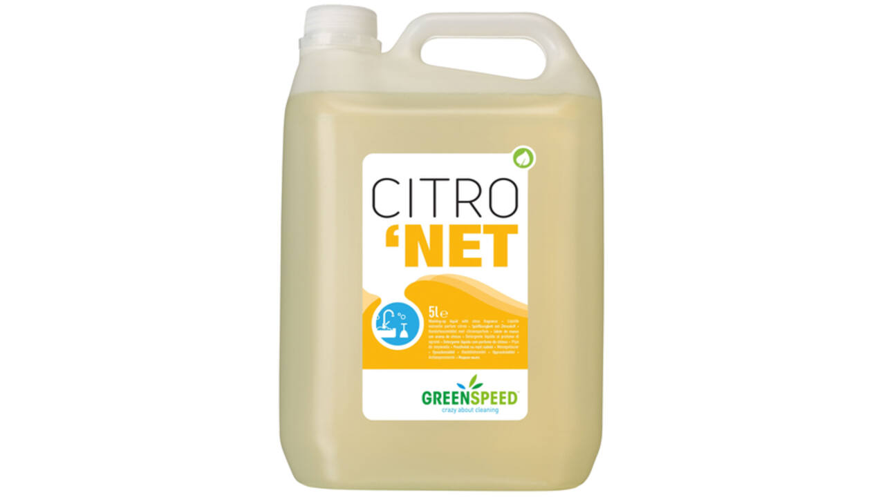 Afwasmiddel Greenspeed Citronet 5 liter