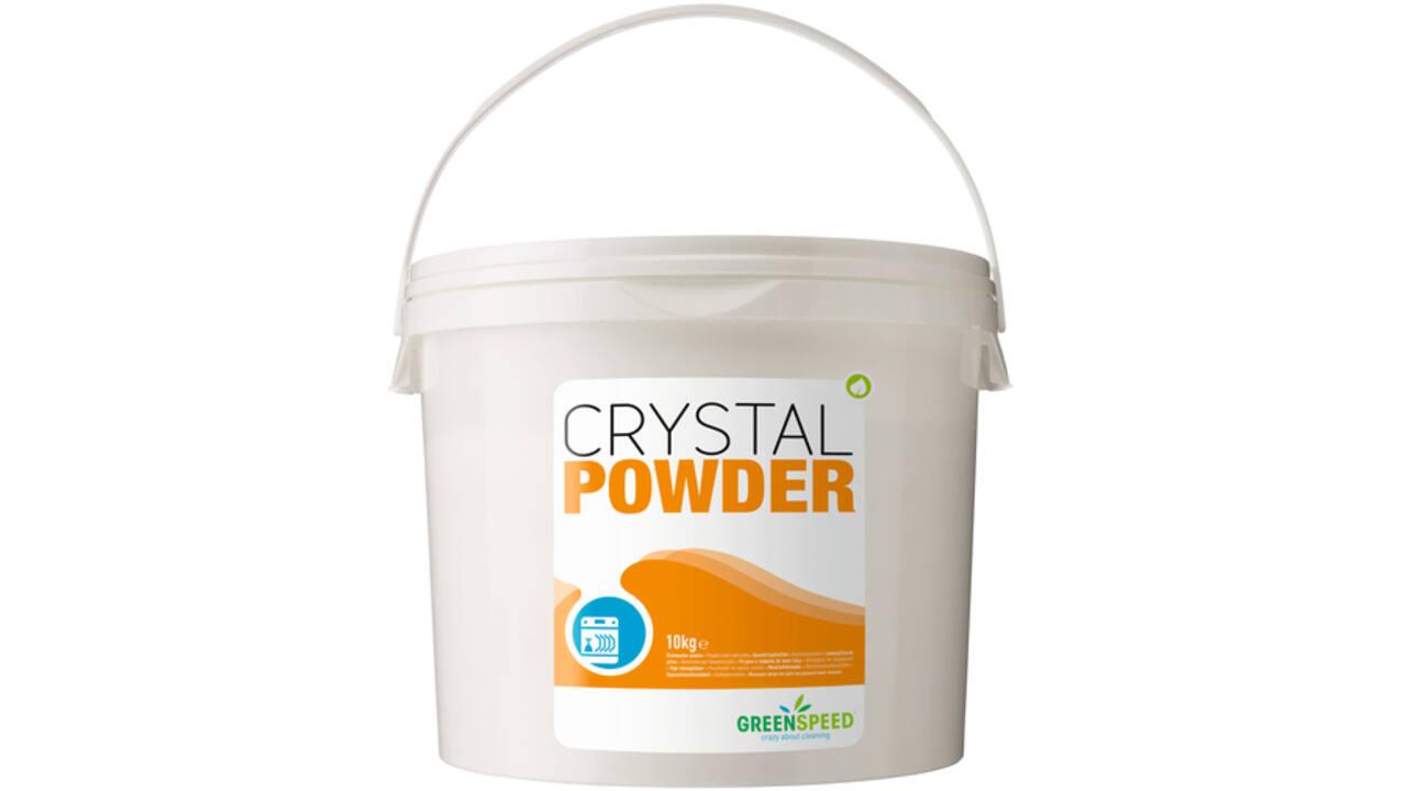 Vaatwasmachine zout Greenspeed Crystal Salt 10kg emmer