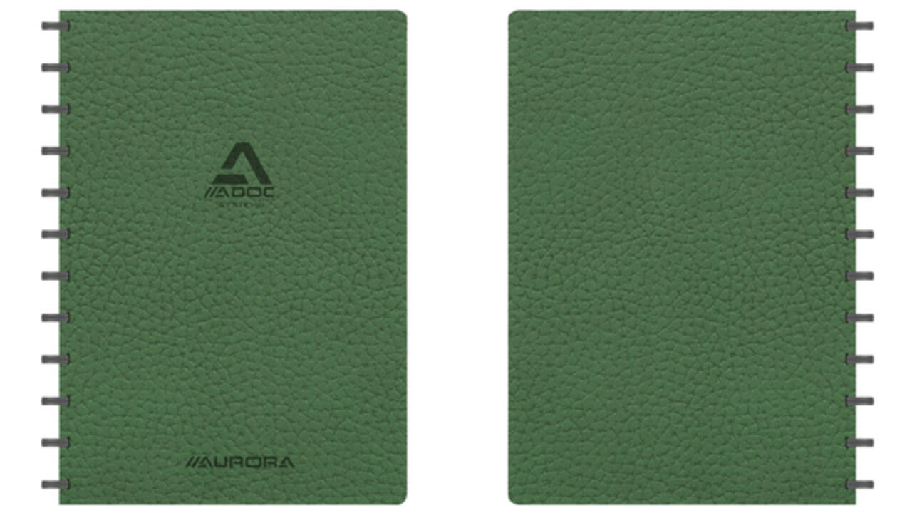 Schrift Adoc Business A4 lijn 144 pagina's 90gr groen