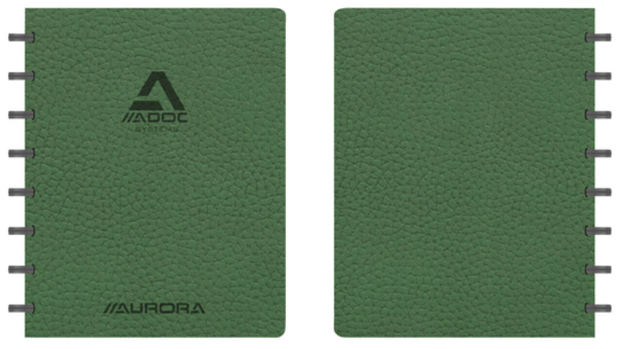 Schrift Adoc Business A5 lijn 144 pagina's 90gr groen
