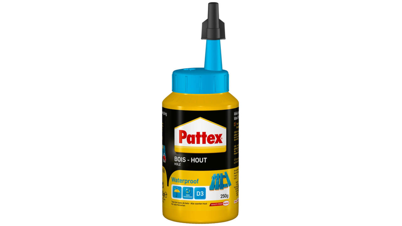 Houtlijm Pattex D3 Waterproof 250ml