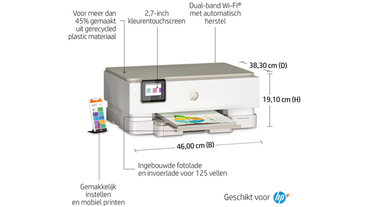 Multifunctional inktjet printer HP Envy 7220E