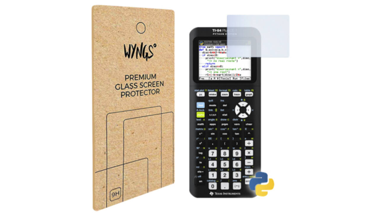 Screen protector rekenmachine TI-84+ CE-T