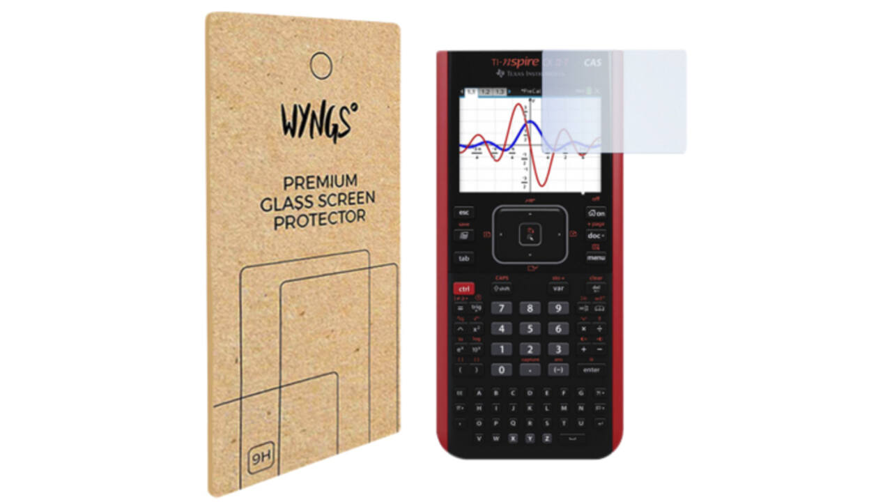 Screen protector rekenmachine TI Nspire