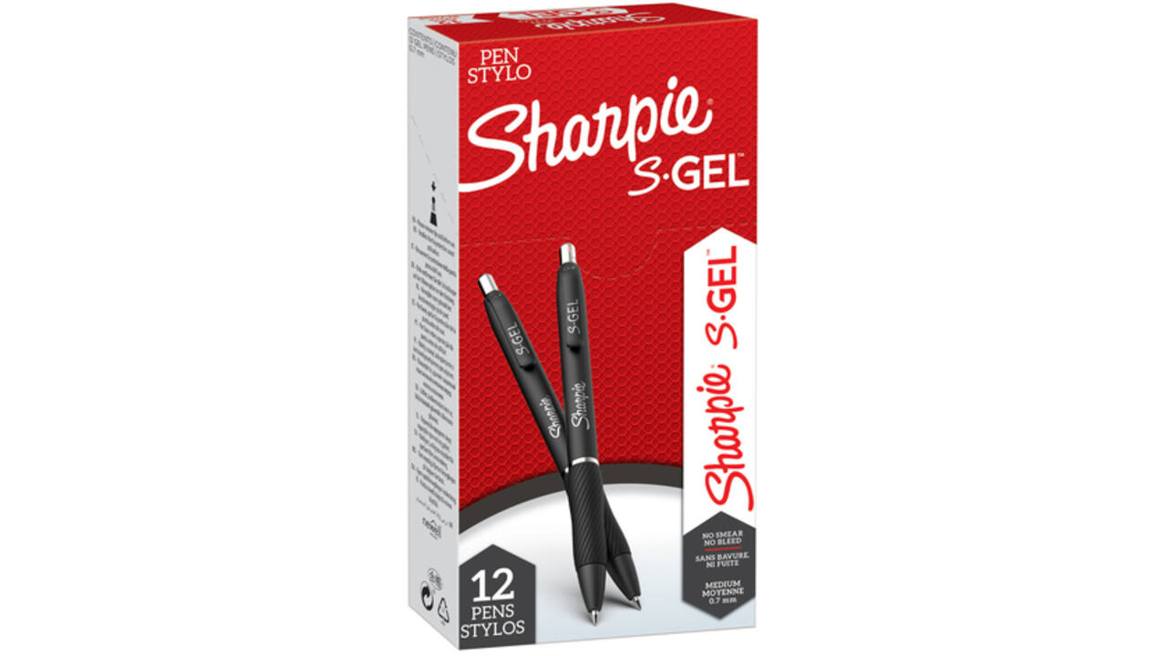 Gelschrijver Sharpie S-gel medium blauw
