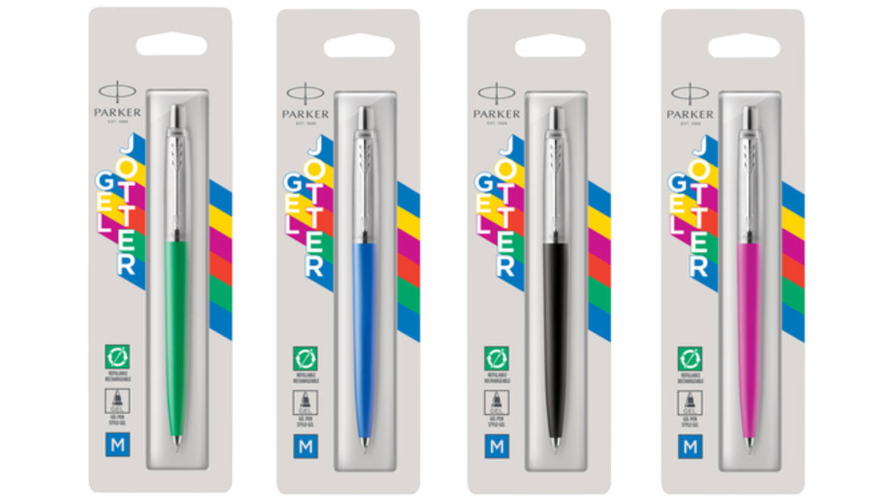 Gelschrijver Parker Jotter Original black CT medium blister à 1 stuk