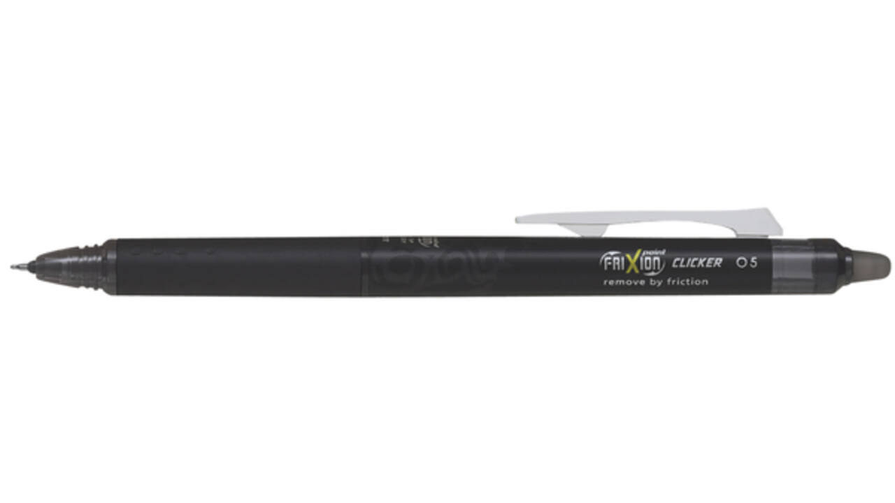 Rollerpen PILOT friXion Synergy point clicker fijn zwart