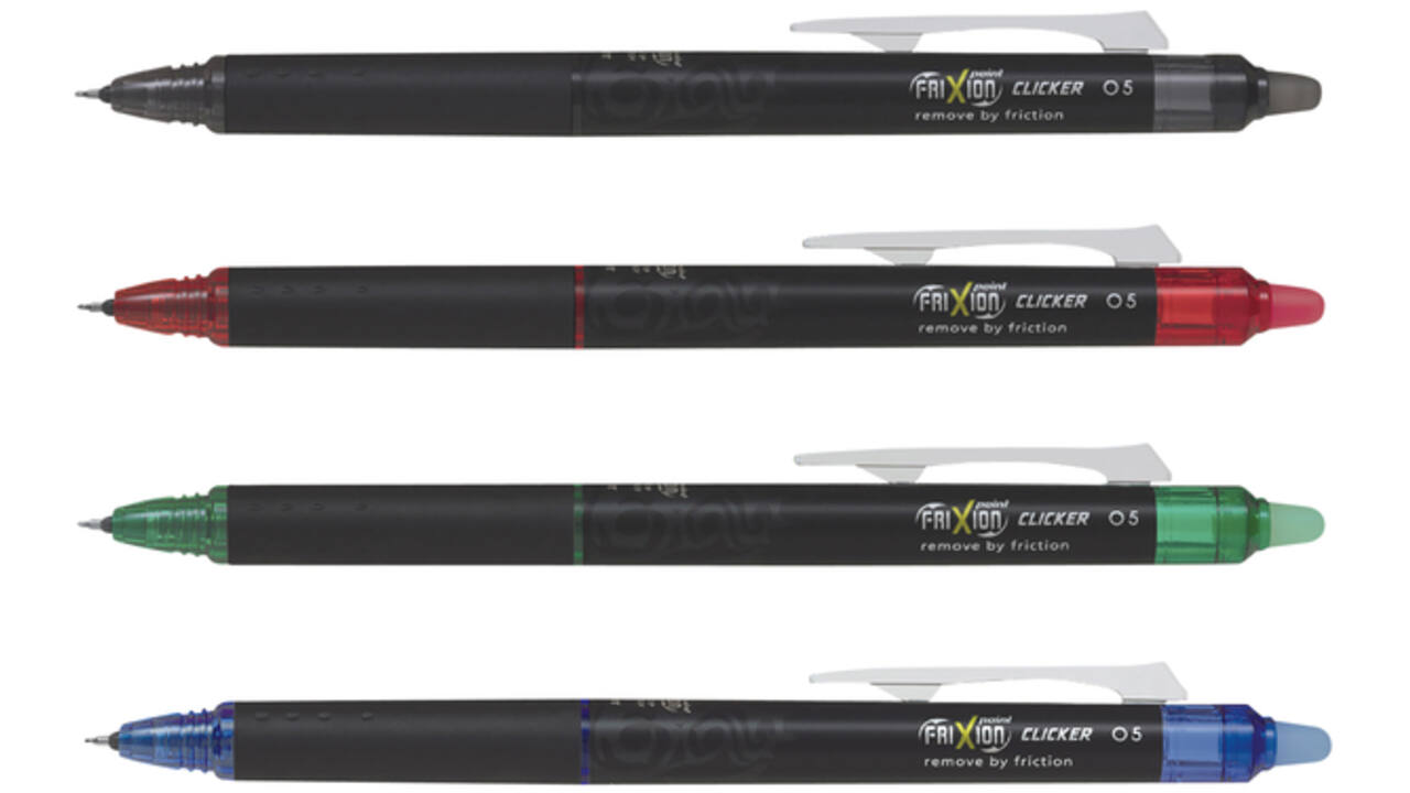 Rollerpen PILOT friXion Synergy point clicker fijn groen