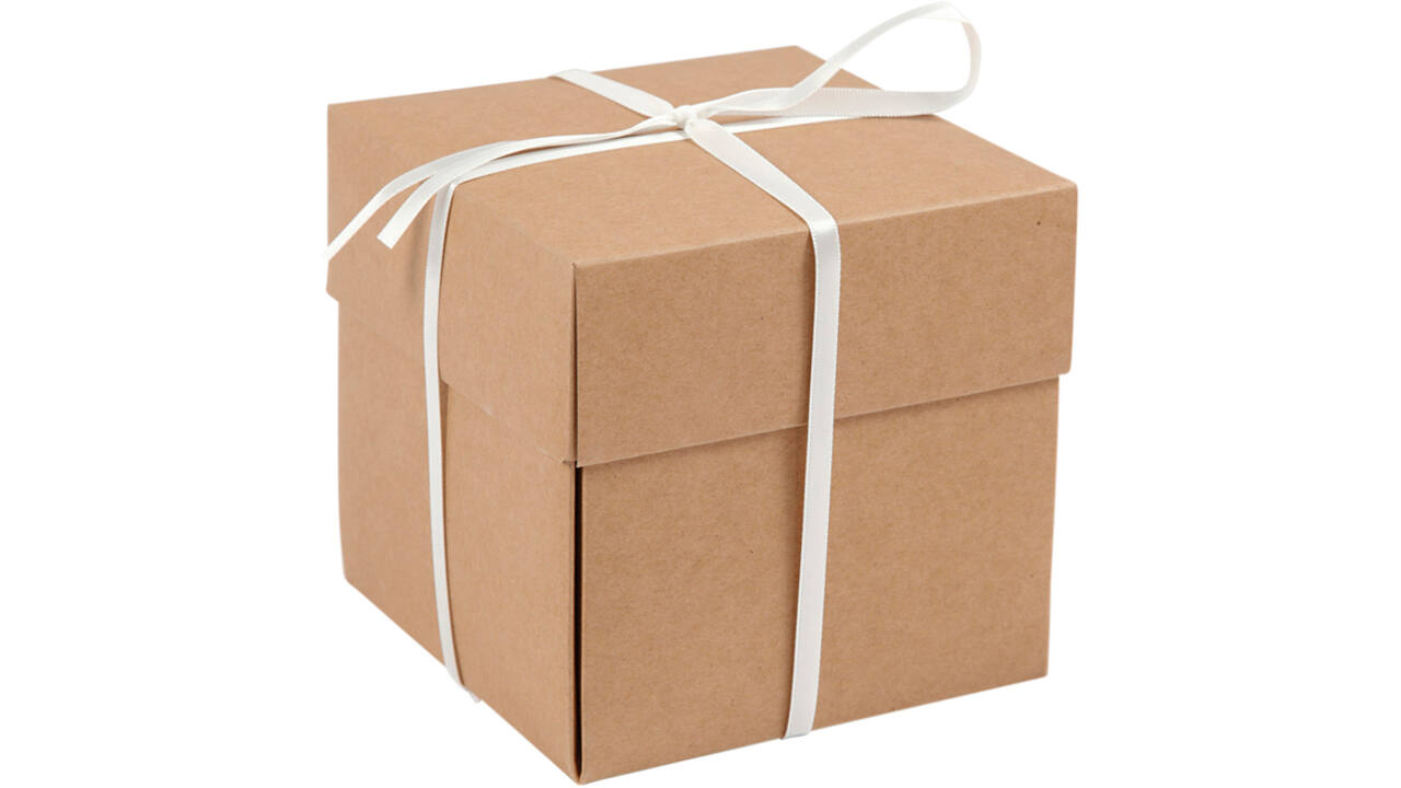 Explosion box Creativ Company 12x12x12cm naturel