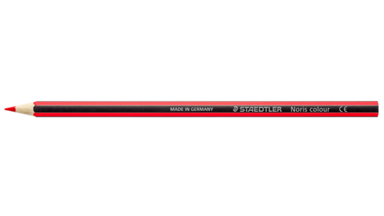 Kleurpotlood Noris 185 rood