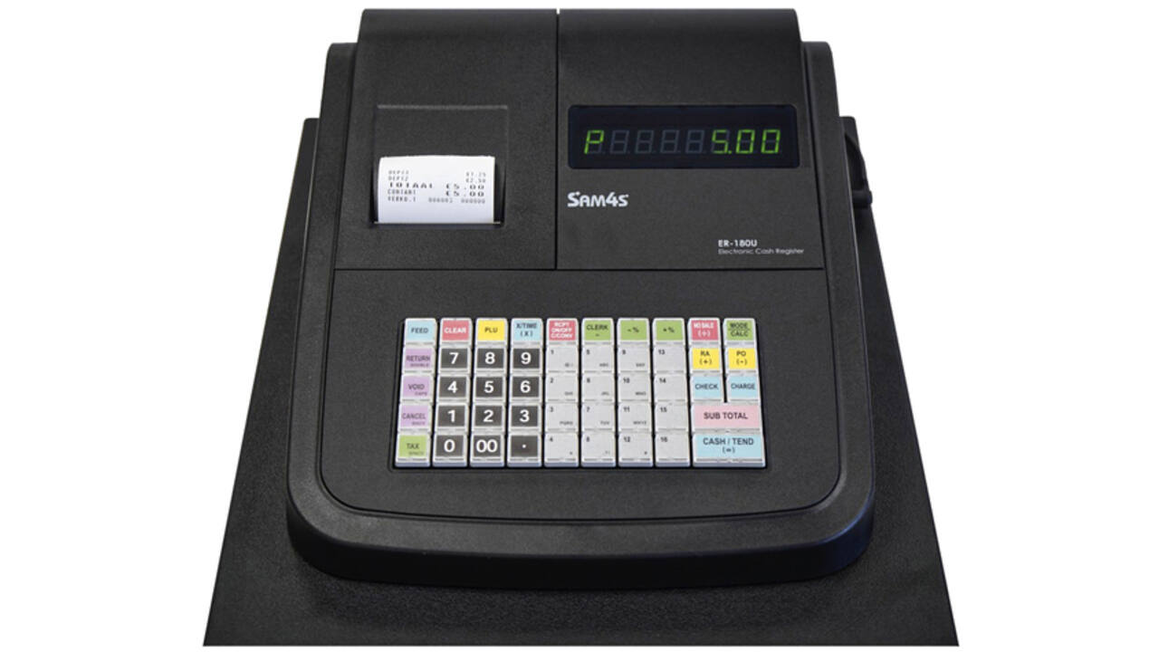 Kassa SAM4S ER-180U small zwart