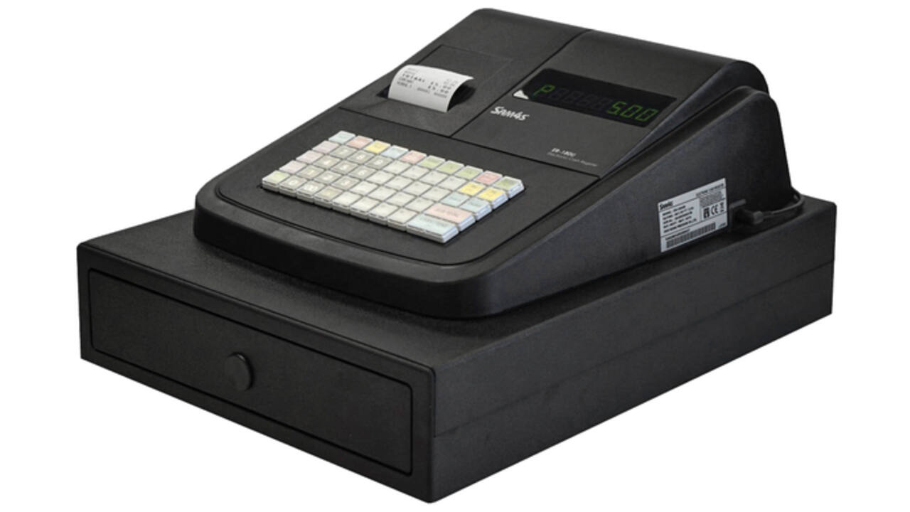 Kassa SAM4S ER-180U small zwart