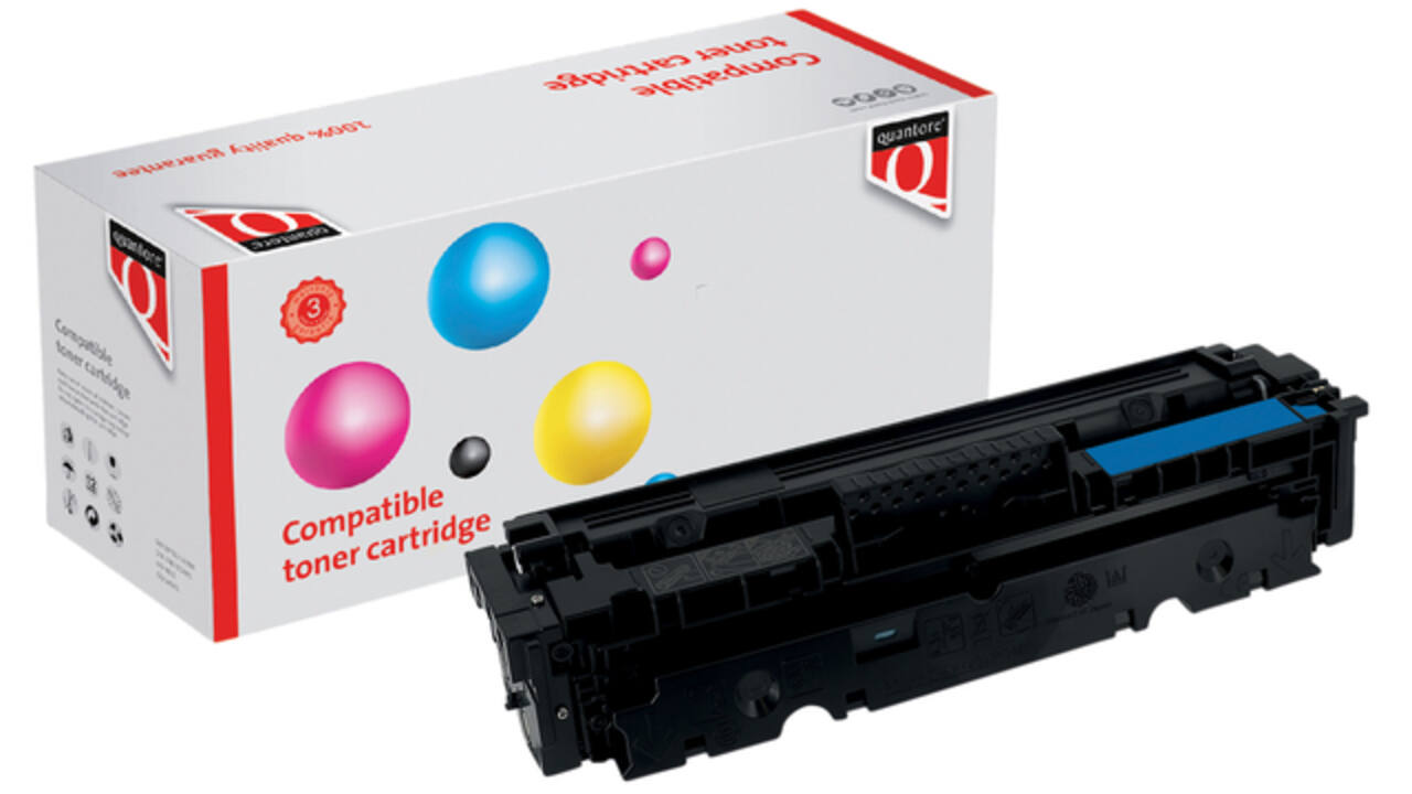 Tonercartridge Quantore alternatief tbv HP W2031X Blauw