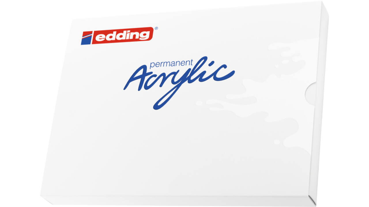 Acrylmarker edding starterskit groot creatief