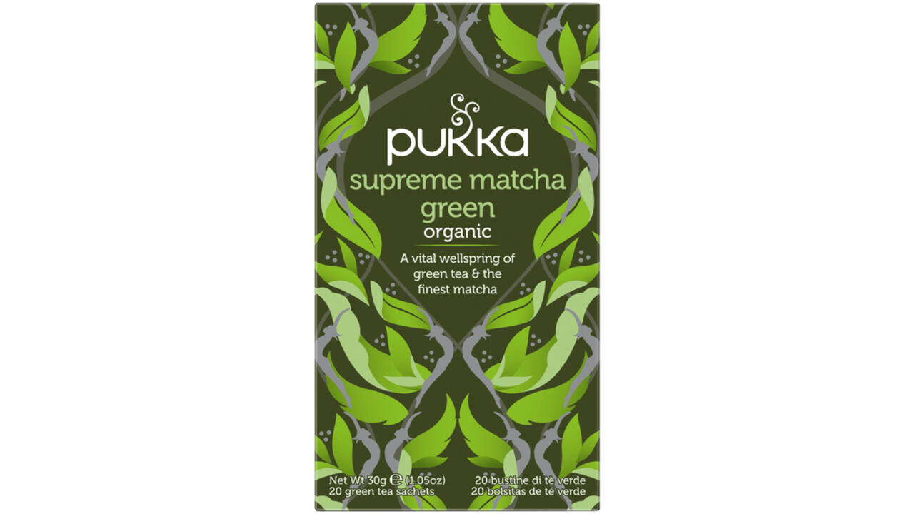 Thee Pukka supreme matcha green tea 20 zakjes