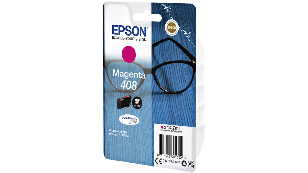 Inktcartridge Epson T09J340 408 rood