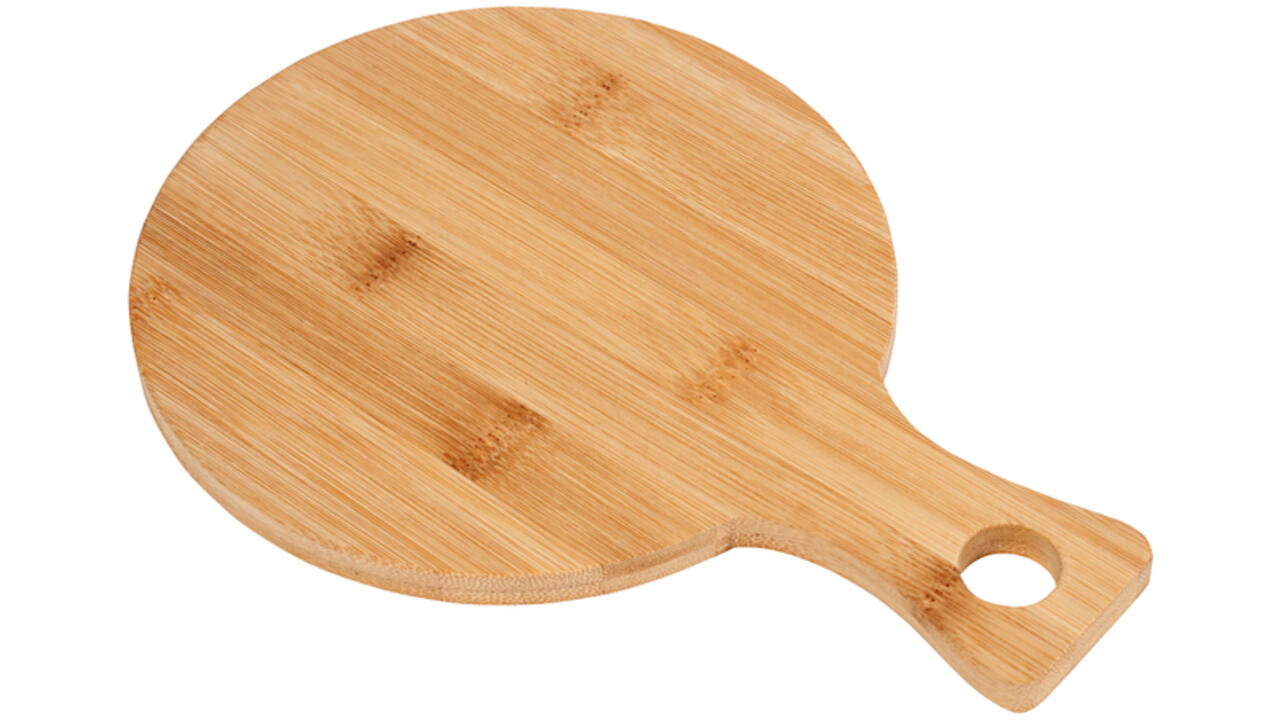 Snijplank Creativ Company rond Ø 17cm, lengte 24cm bamboe