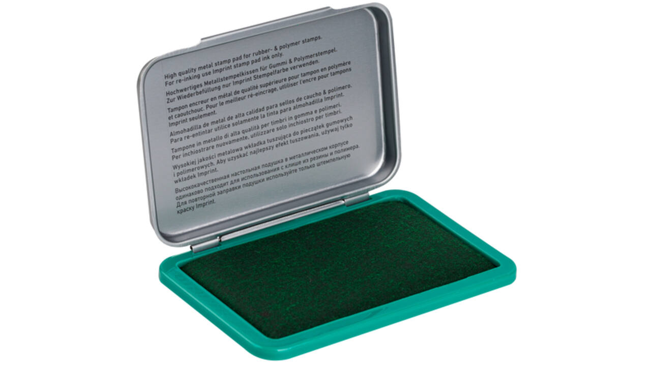 Stempelkussen Trodat 9071M metaal 9x5cm groen
