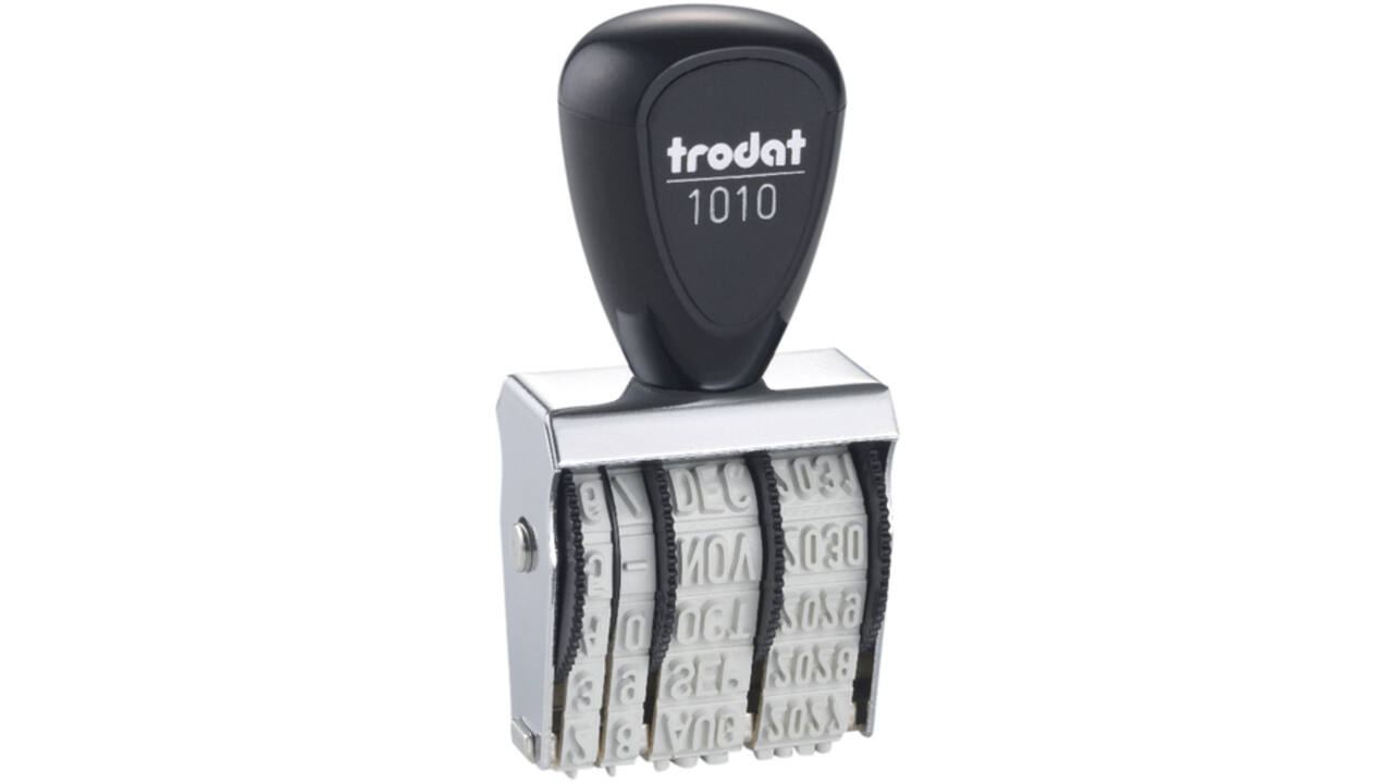 Datumstempel Trodat Classic 1010 tekst
