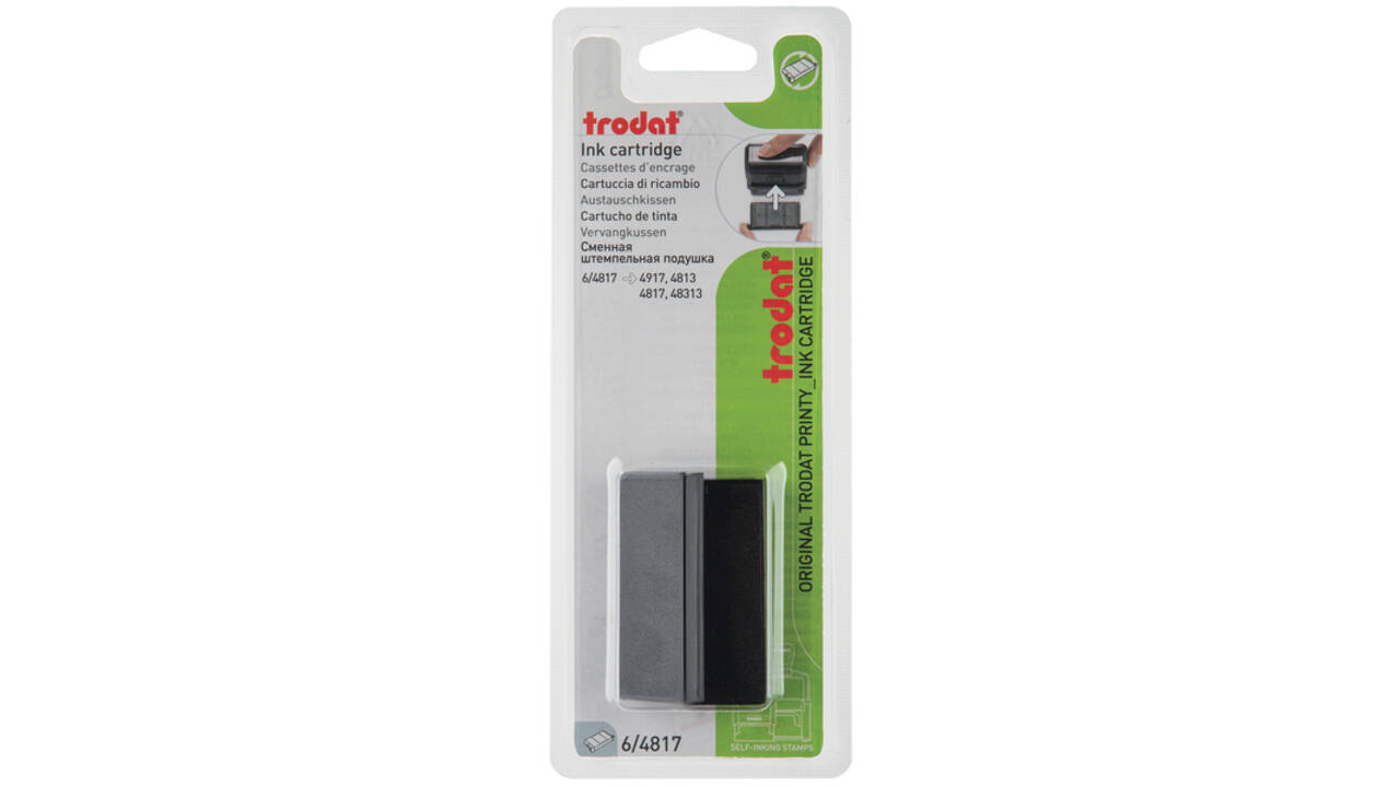 Stempelkussen Trodat 6/4817 2 stuks zwart