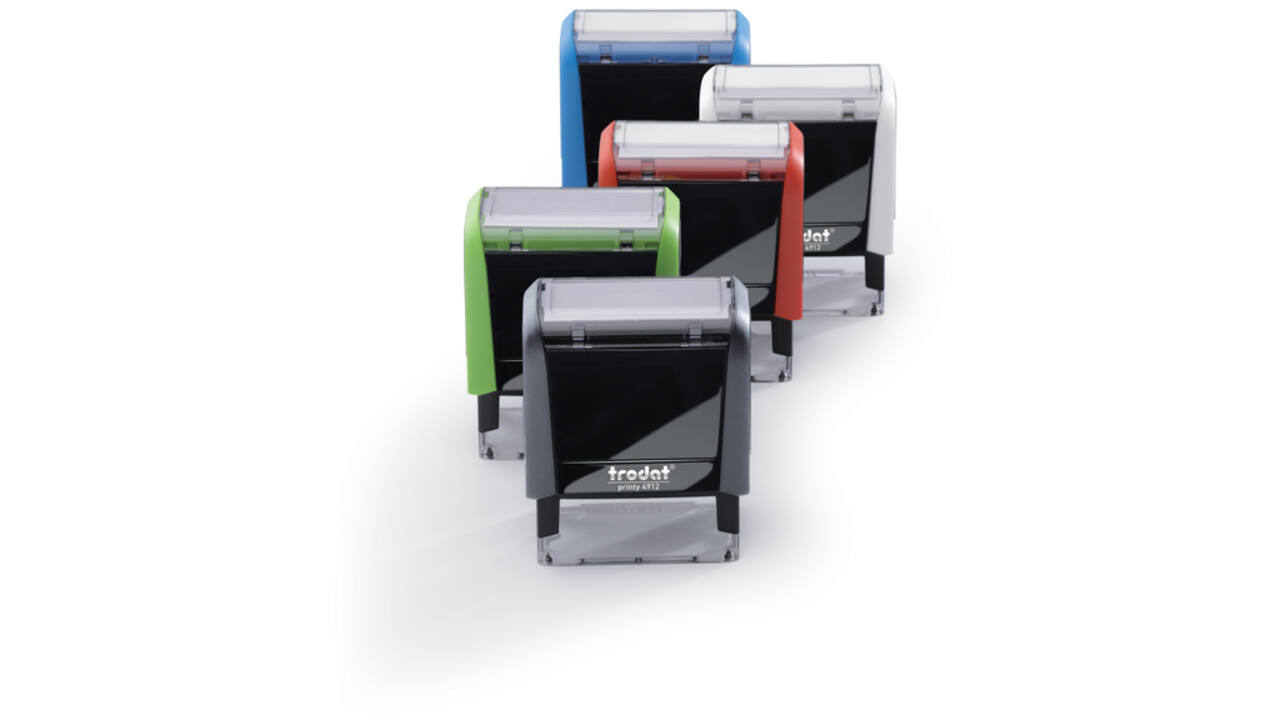 Tekststempel Trodat Printy 4912 kopie blauw rood