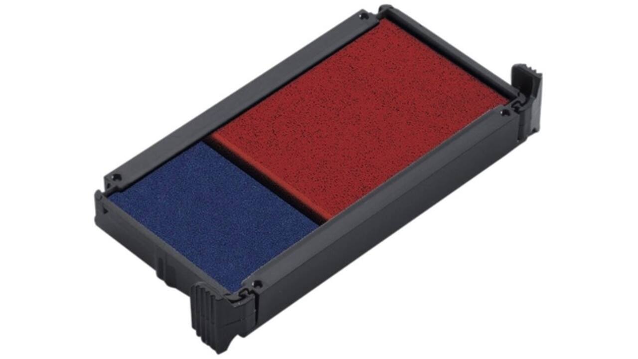 Stempelkussen Trodat Printy 6/4912/2 2 stuks blauw rood