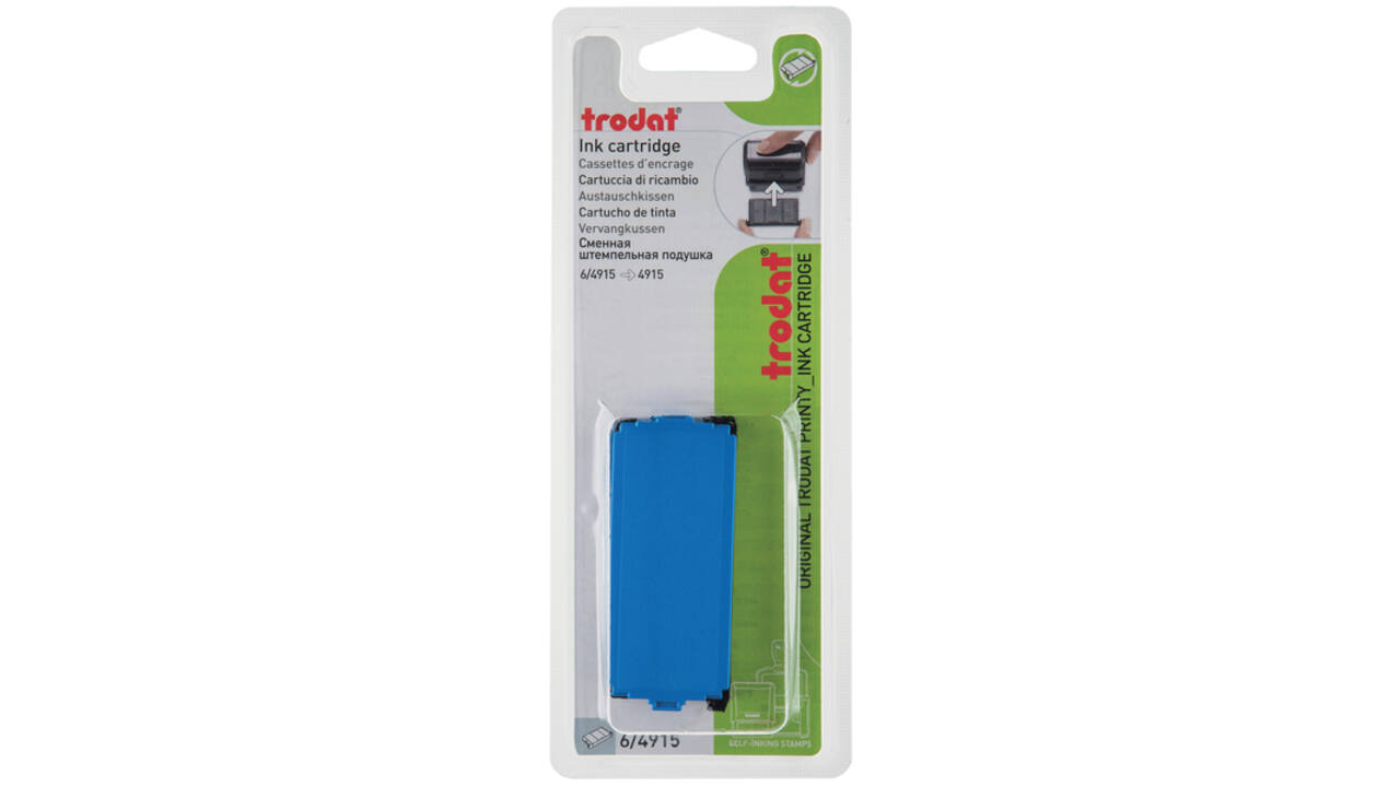 Stempelkussen Trodat Printy 6/4915 2 stuks blauw