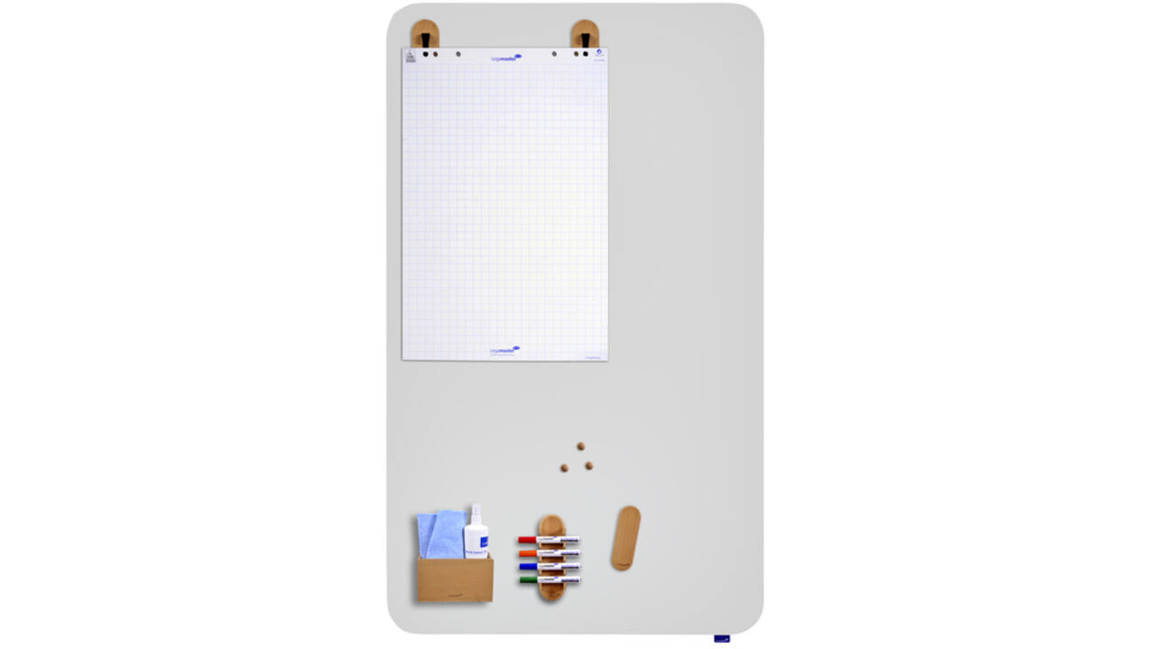 Whiteboard papierhaak Legamaster hout 2stuks