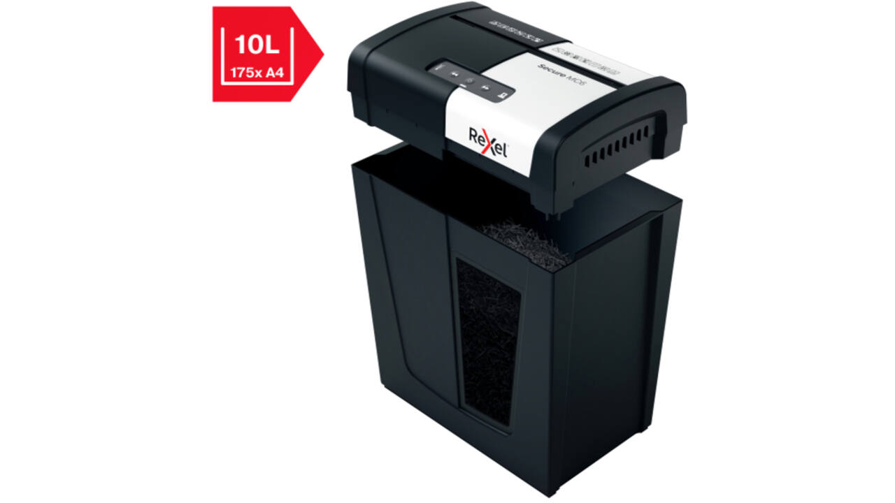 Papiervernietiger Rexel Secure MC6 snippers P5 2x15mm