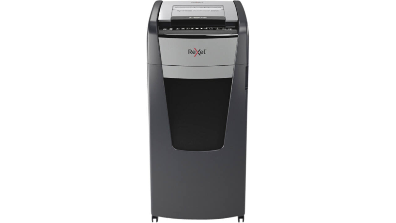 Papiervernietiger Rexel Optimum Auto+ 600X P4 snippers 4x30mm