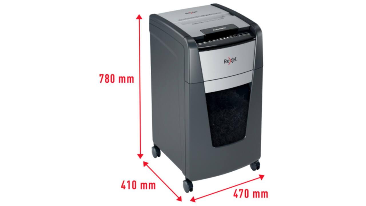 Papiervernietiger Rexel Optimum Auto+ 300M P5 snippers 2x15mm