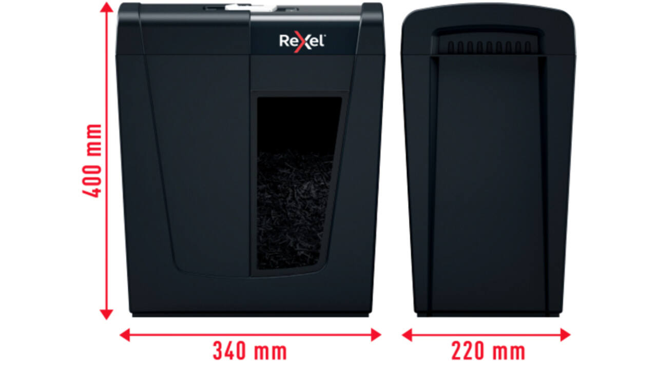 Papiervernietiger Rexel Secure X10 P4 snippers 4x40mm