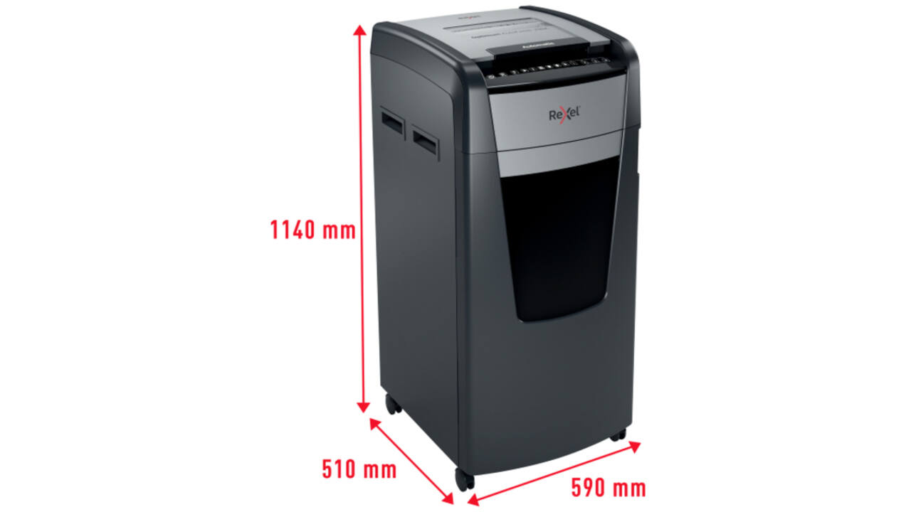 Papiervernietiger Rexel Optimum Auto+ 750X P4 snippers 4x30mm