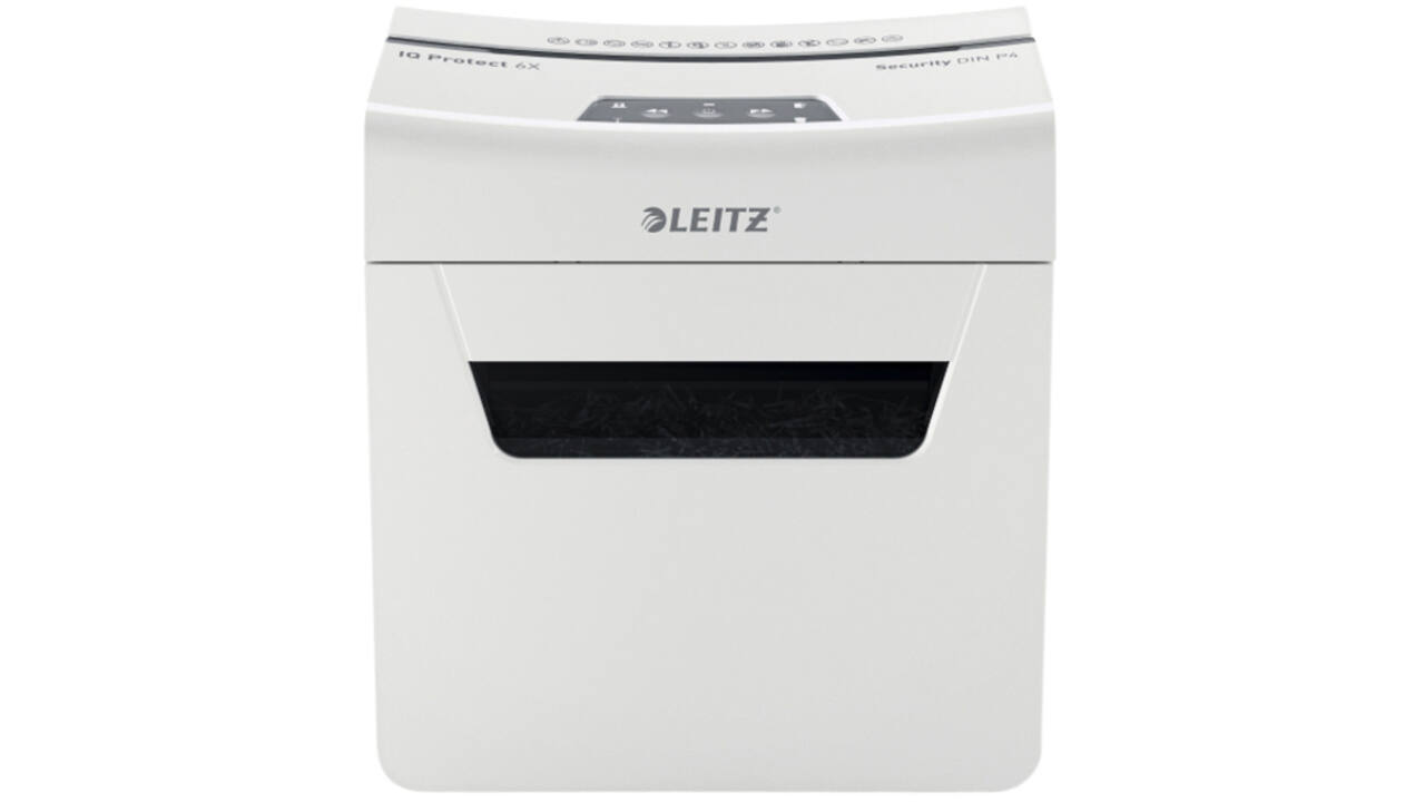 Papiervernietiger Leitz IQ Protect Premium 6X P4 snippers