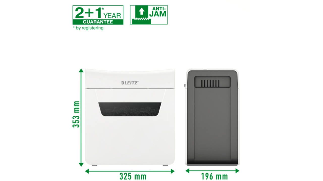 Papiervernietiger Leitz IQ Protect Premium 6X P4 snippers