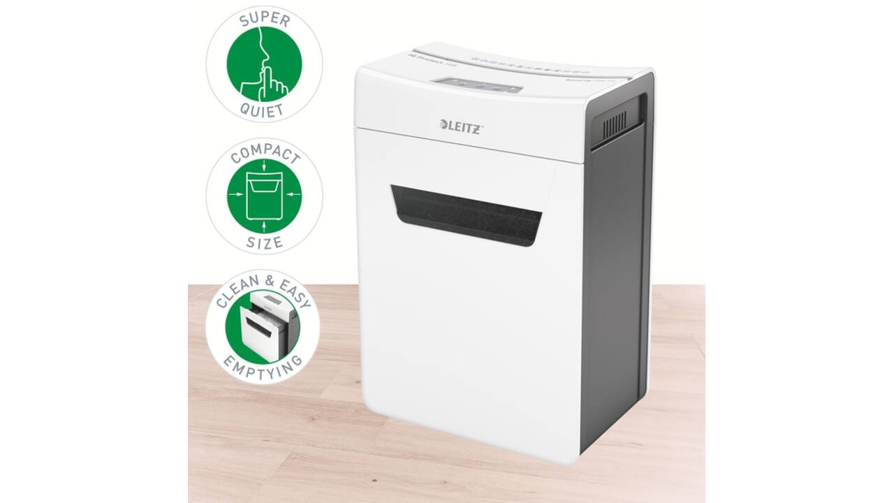 Papiervernietiger Leitz IQ Protect Premium 10X P4 snippers