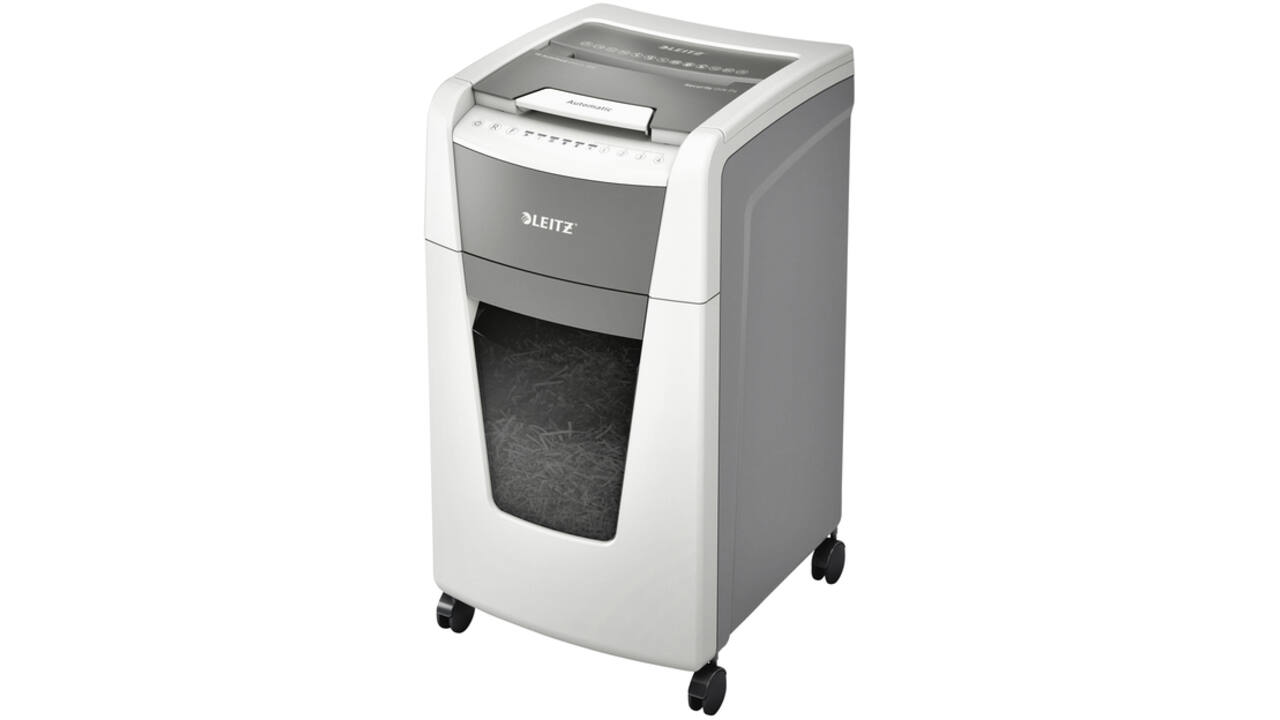 Papiervernietiger Leitz IQ Auto+ Office 300 P4 snippers 4x28mm