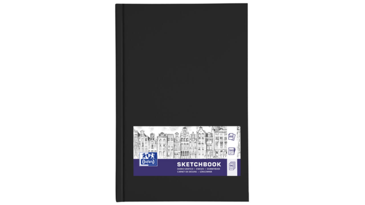 Dummyboek Oxford A6 96 vel 100 gram zwart