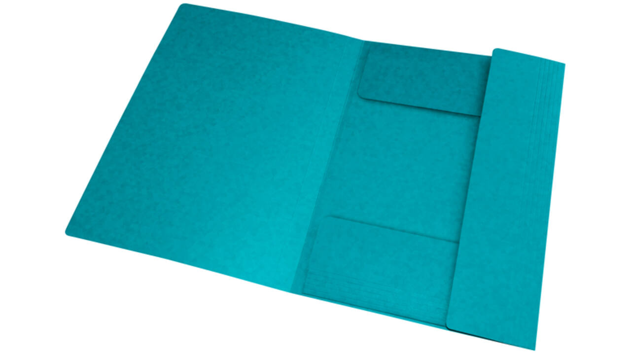 Elastomap Oxford Top File+ A4 aqua