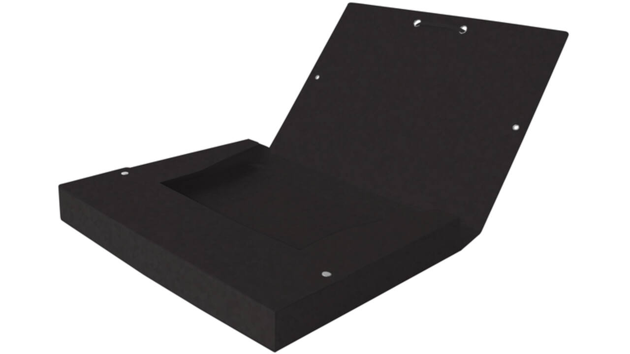 Elastobox Oxford Top File+ A4 40mm zwart