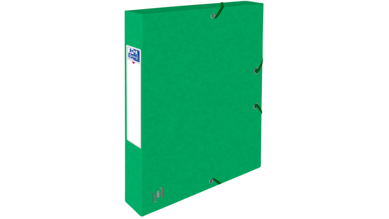 Elastobox Oxford Top File+ A4 40mm groen